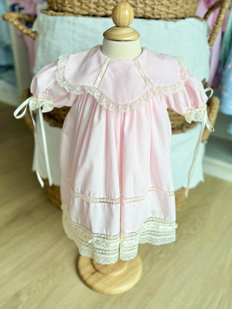 Phoenix & Ren White Hazel Dress, White Lace main image 1