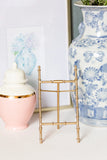 Simply Jessica Marie Gold Tabletop Easel