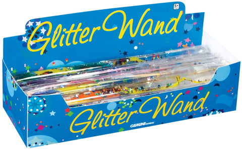 Jumbo Spiral Glitter Wand- Assorted Colors