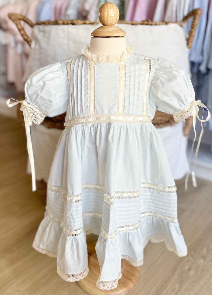 Phoenix & Ren Light Blue Margaret Heirloom Dress 5