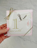 Katherine Kelly Designs Milestone Cards- Classic Girl