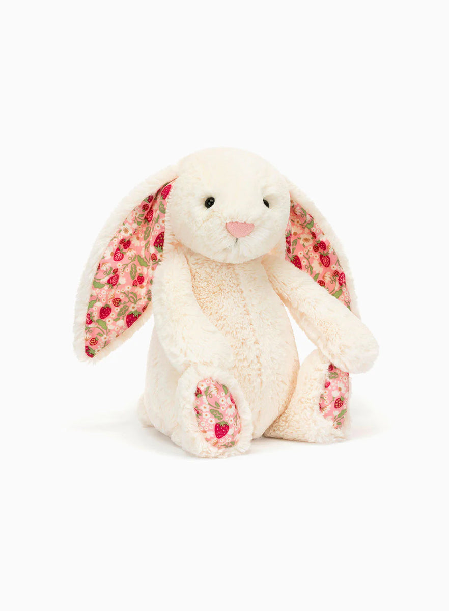 Jellycat Bashful Cream Berry Bunny – Pink Sheep Boutique
