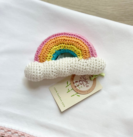 Zubels Knit Rainbow Rattle