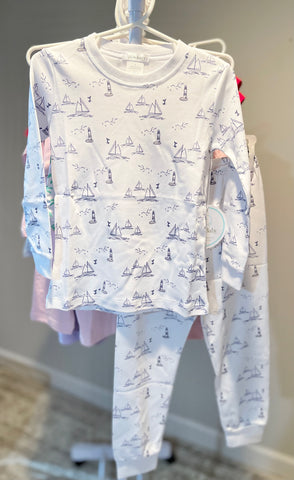 Lyda Baby Sailor Pajamas 4T