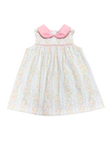 Krewe Kids Knit Floral Stripe Dress