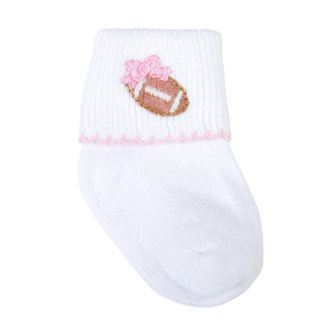 Magnolia Baby Pink Darling Football Socks