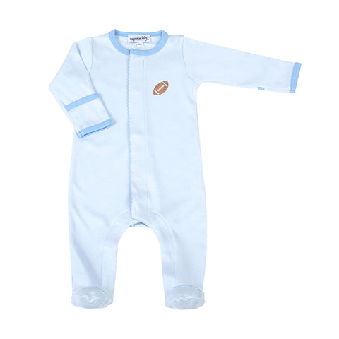 Magnolia Baby Blue Darling Football Footie