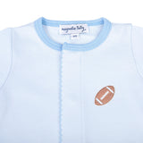 Magnolia Baby Blue Darling Football Footie