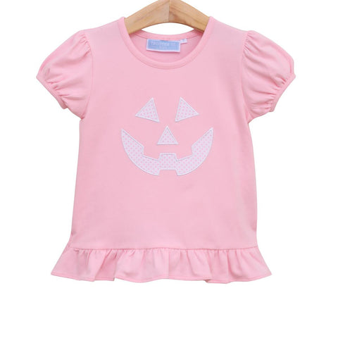 Trotter Street Kids Jack O Lantern Girls Tee