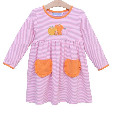 Trotter Street Kids Pumpkin Patch Dress
