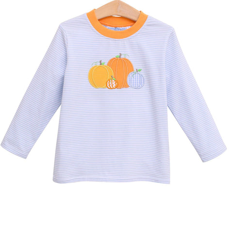 Trotter Street Kids Pumpkin Patch Long Sleeve Tee