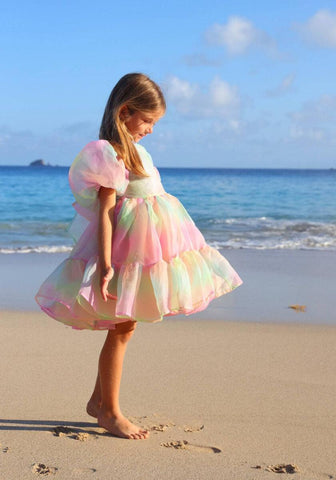 Lola & The Boys Marshmallow Dream Dress