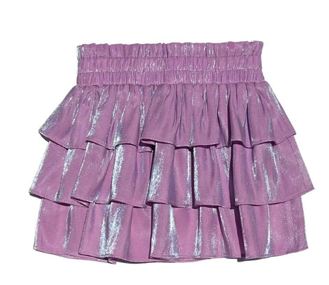 Pleat Purple Luna Skirt