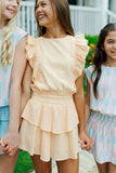 Pleat Dreamsicle Gigi Dress
