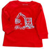 Mustard & Ketchup Kids Red Heart Digger Tee