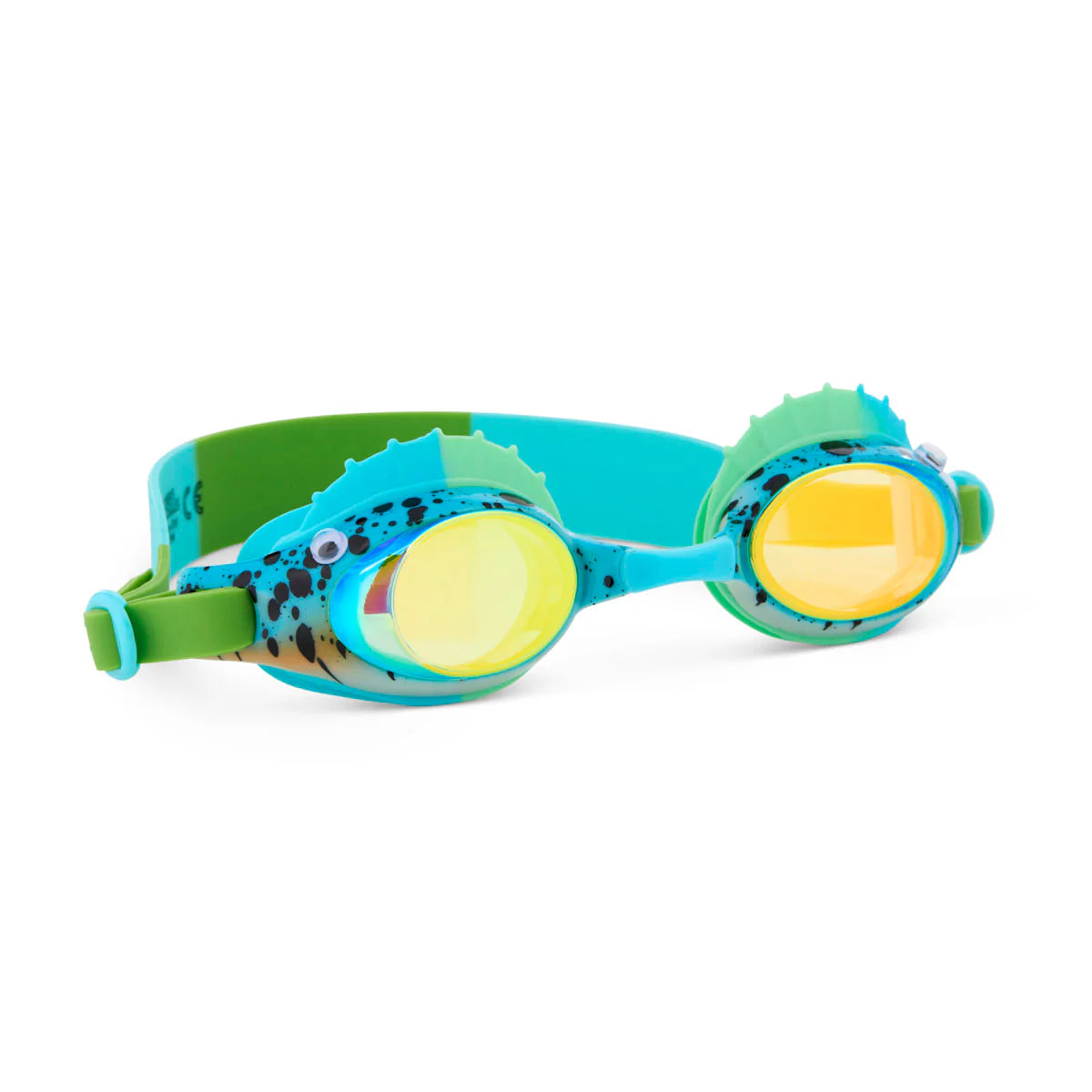 bling20 goggles Betta Blue Green Finley Kids' Swim Goggles