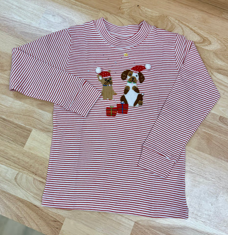 Squiggles by Charlie Christmas Puppies Tee