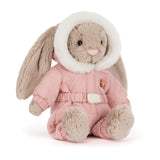 Jellycat Snowsuit Bashful Bunny