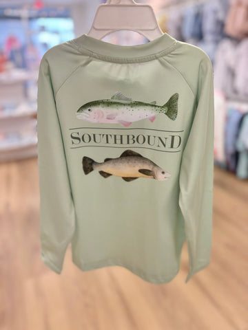 SouthBound Trout Performance Long Sleeve Tee