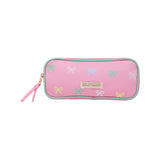 The Beaufort Bonnet Company Pencil Pouch Recess Ribbons Palm Beach Pink