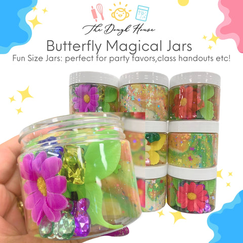 The Dough House Fun Size Butterfly Magical Jars