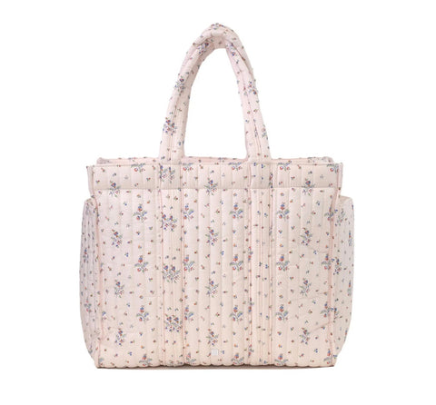 TRVL Design Quilted Go Go Tote- Fleurie