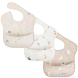 Ali+Oli Sleeveless Boys Smock Bib Set 3 Pack (Baby & Toddler)