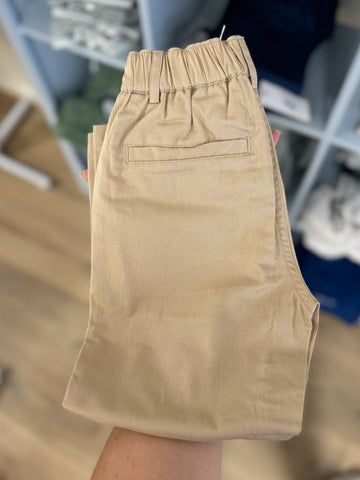 SouthBound Khaki Pull On Pant