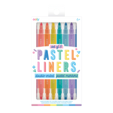 Ooly Pastel Liners Double-Ended Markers