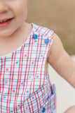 James & Lottie Knit Patriotic Reed Jon Jon *Pre Sale*