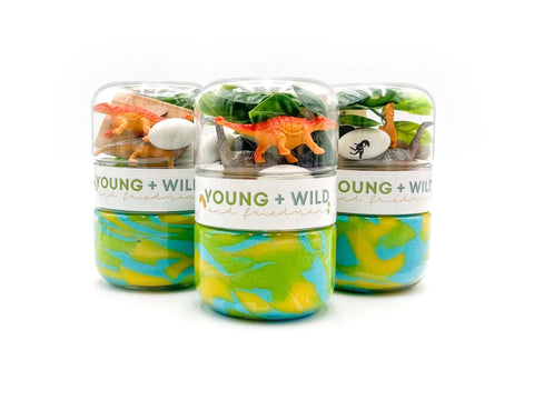 Young + Wild & Friedman Grab & Go Dough Jars