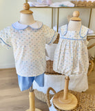 Anvy Kids Pastel Car Short Set