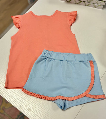 Squiggles by Charlie Melon & Blue Skort Set