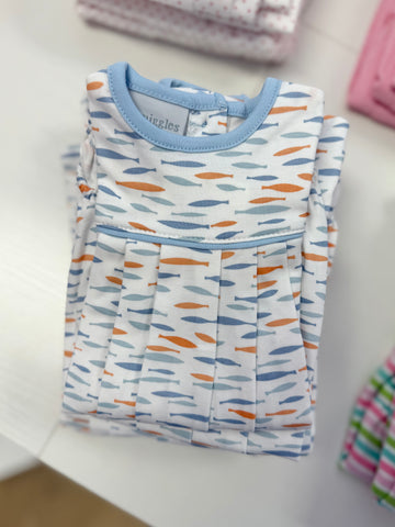 Squiggles by Charlie Fish Printed Bubble