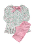 James & Lottie Pima "Bows of Holly" Loren Bow Legging Set