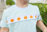 Trotter Street Pumpkin Ribbon Banded Short Set