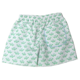 Mint Magnolia Uptown Turtles Shorts