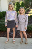 Pleat Collection Lavender Libba Sweater Skirt