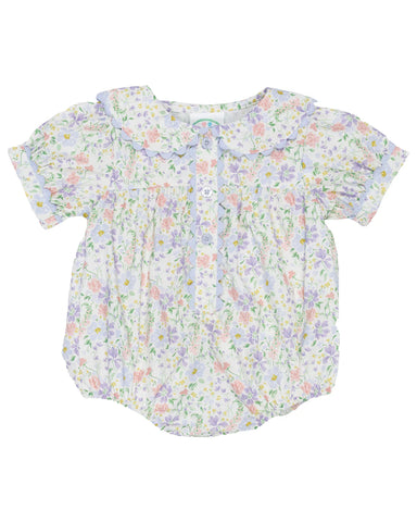 Grace & James Kids Betty Lavender Floral Bubble