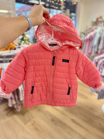 Prodoh Flamingo Pink Puffer Jacket