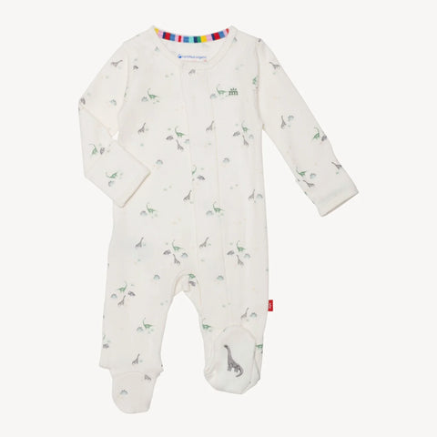 Magnetic Me Tiny Diny Organic Cotton Footie