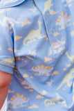 James & Lottie Pima Dinosaur Rory Diaper Set