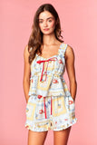 Lemon & Lobster Ruffle Lounge Set