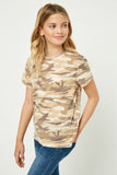 Hayden Girl Camo Tee