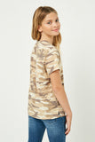 Hayden Girl Camo Tee