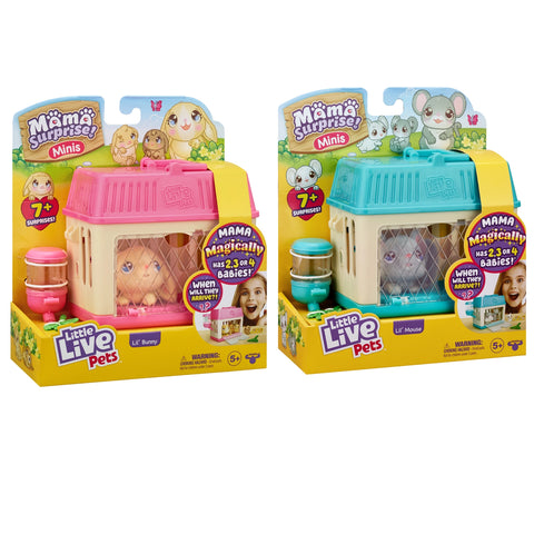 Little Live Pets Mama Surprise S2 Mini Playset- Assorted Colors