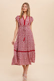 Chili Floral Midi Dress