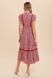 Chili Floral Midi Dress
