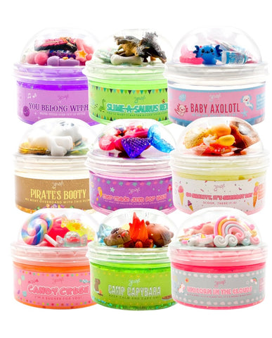 Young + Wild & Friedman Grab & Go Slime Jars