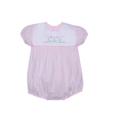 Baby Sen Embroidered Spring Flowers Bubble